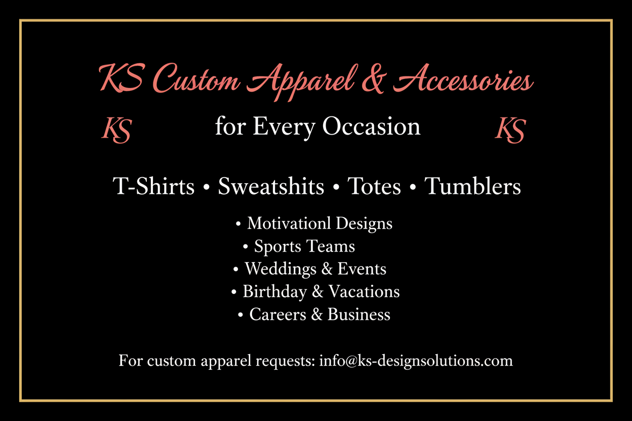 Custom Apparel Banner - Clean Design