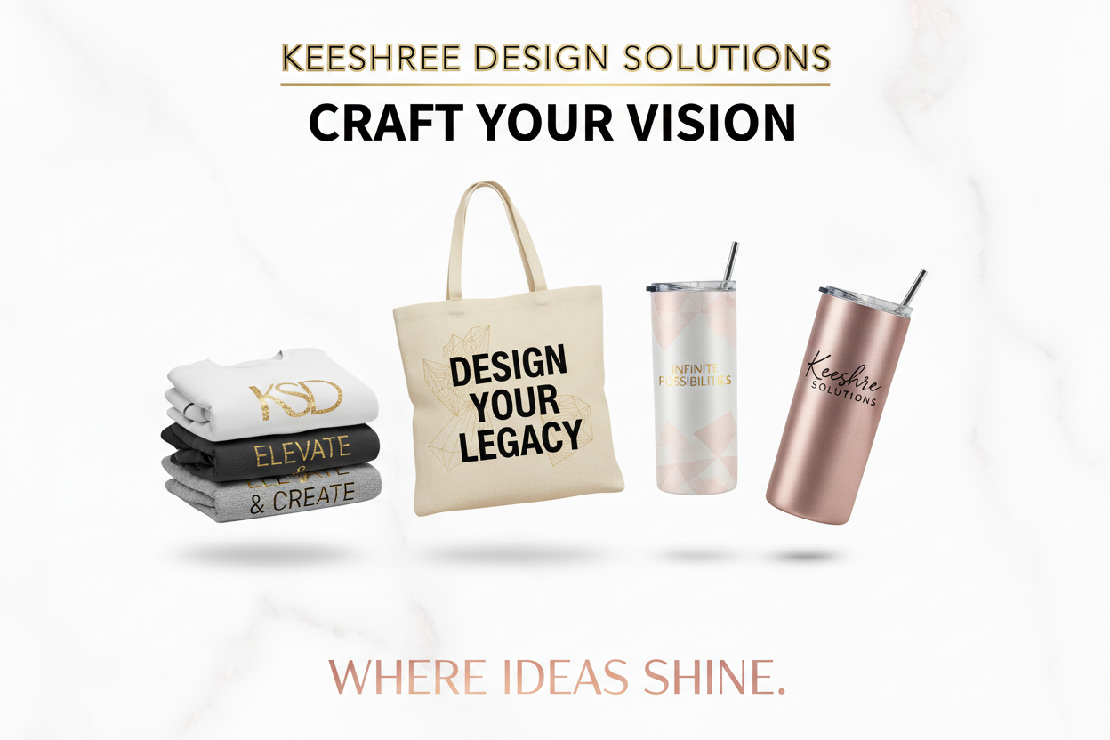 KeeShree Design Solutions White Banner 3